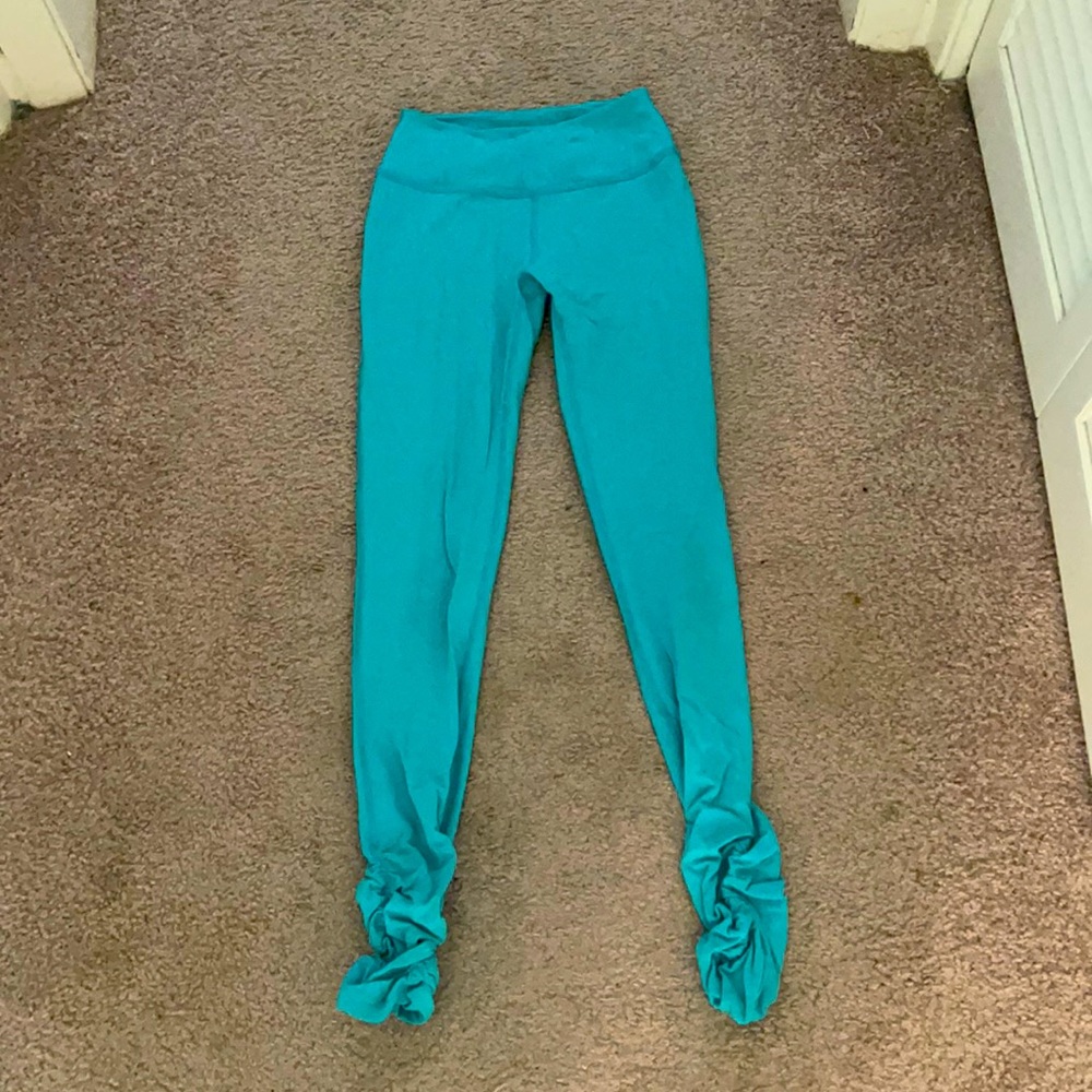 Beyond Yoga Turquoise Yoga pants